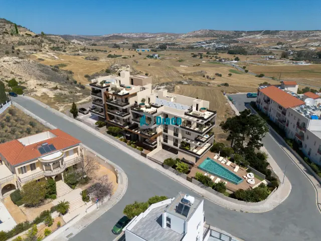 One Bedroom Ground Floor Under Construction In Oroklini